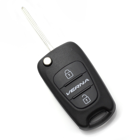 Hyundai - Hyundai Verna - Carcasa cheie tip briceag, 2 butoane