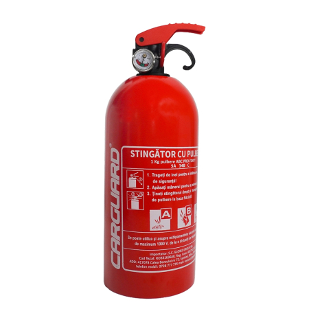 Kit siguranță auto obligatoriu R.A.R - Stingator cu Manometru [2]