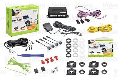 Accesorii Auto - Kit universal senzori de parcare cu 4 senzori ultrasonici tip Flush Mount - VALEO