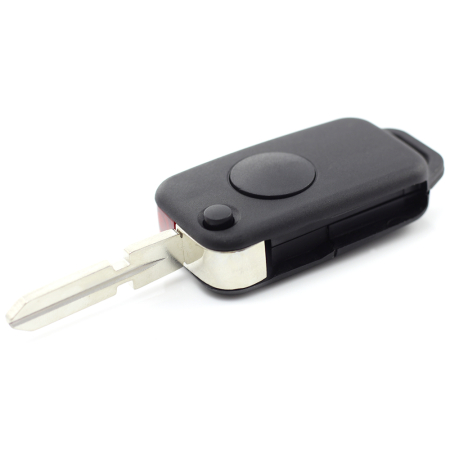 Mercedes Benz - Carcasa tip cheie briceag cu1 buton, lama 4 "piste" [4]