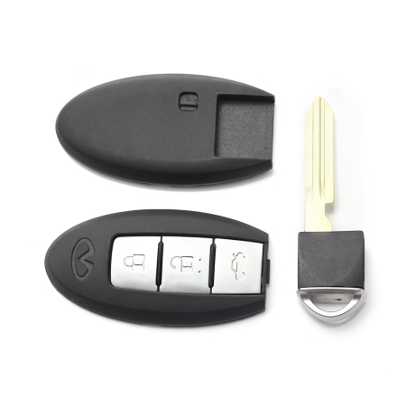 Nissan - Carcasa cheie 3 butoane [2]