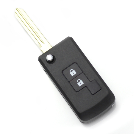 Nissan - Nissan - Carcasa cheie tip briceag 2+1 butoane, model patrat (modificat)
