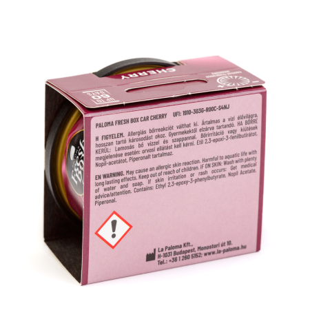 Odorizant auto Paloma Fresh Box Cherry 25g [1]