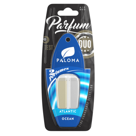 Odorizante Paloma - Odorizant auto Paloma Parfum DUO Atlantic & Ocean 2x3ml