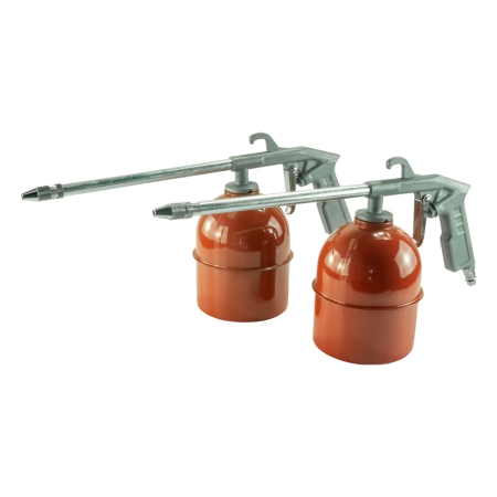 Accesorii Auto - Set 2 pistoale pneumatice pentru pulverizare ulei, 10 BAR, 1/4", 900 ml