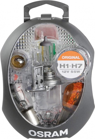 H7 - Set Becuri Auto de rezerva,12V, H7 OSRAM