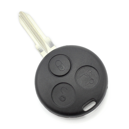 Mercedes - Smart - Carcasa cheie cu 3 butoane