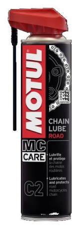 Produse MOTO si ATV - Spray ungere lant C2 ROAD 400ml - MOTUL