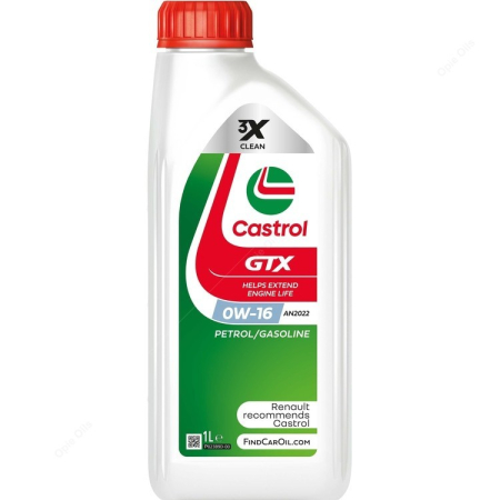 0W-16 - Ulei de motor Castrol GTX 0W-16 1L - CASTROL