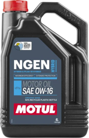 0W-16 - Ulei de motor NGEN HYBRID 0W-16 4L - MOTUL