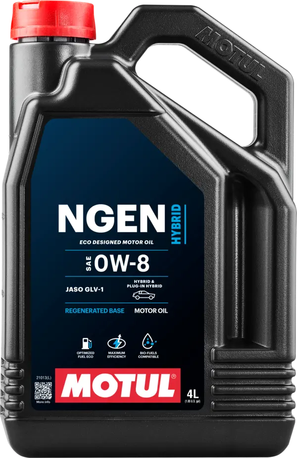 0W-8 - Ulei de motor NGEN Hybrid 0W-8 4L - MOTUL