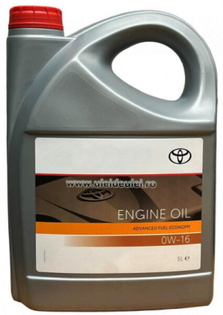 0W-16 - Ulei de motor Toyota HYBRID AFE 0W-16 5L - TOYOTA