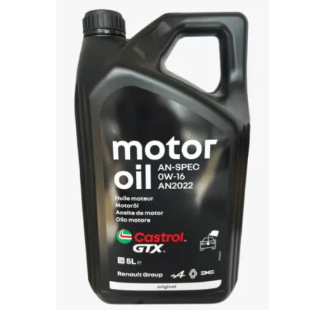 0W-16 - Ulei motor Renault - Castrol GTX AN2022 0W-16 5L