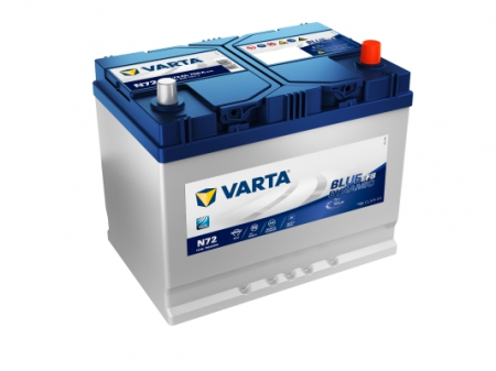72 Ah - VARTA BLUE dynamic EFB 12V 72 Ah 261X175X220mm 572501076 D842