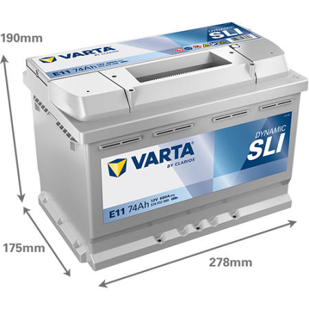 VARTA DYNAMIC SLI 74Ah [3]