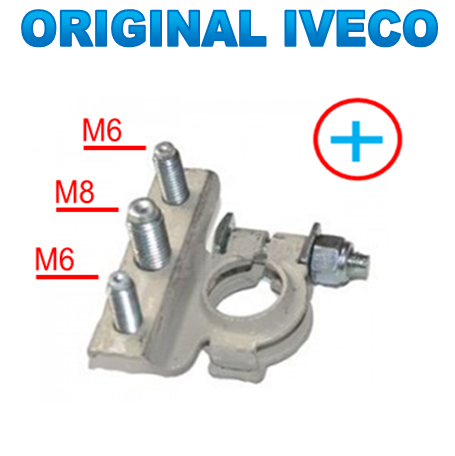 Borna Acumulator ( + ) Iveco Daily an 01.1990 - 05.2006 [1]