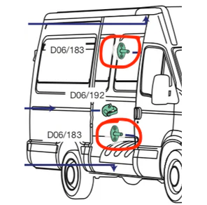 Ghidaj Usa Culisanta Iveco Daily an 05.1999 - 01.2019 [5]