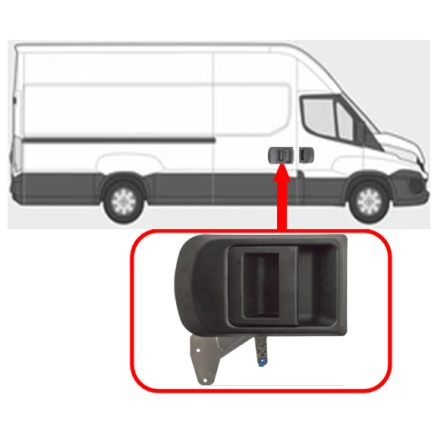 Maner Usa Culisanta Fara Motoras Iveco Daily an 05.1999 - 03.2014 [2]