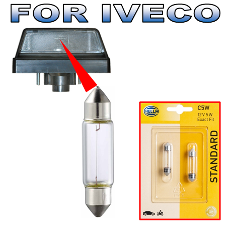 Set Bec Lampa  Numar Iveco Daily ( an dupa - 01.1990 ) [1]