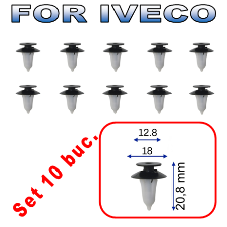 Iveco Daily V an  2011-2014 - Agrafa Fixare Elemente M4 Iveco Daily an dupa - 05.1999 cod ROM A81113