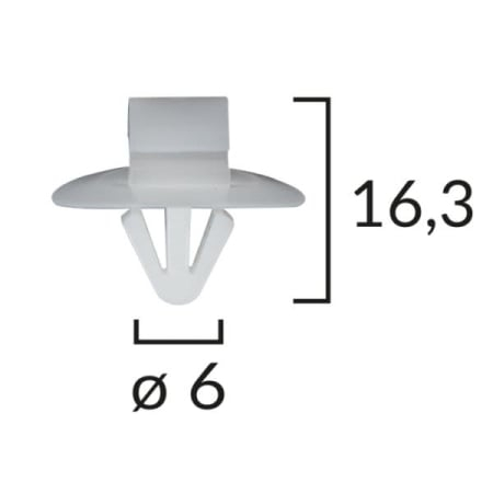 Agrafa Fixare Elemente M5 Iveco Daily an 05.2000 - 03.2014 [3]