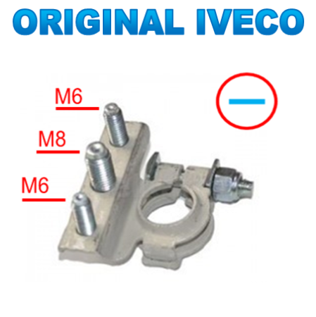 Iveco Daily III an 1999-2006 - Borna Acumulator ( - ) Iveco Daily an 01.1990 - 03.2014