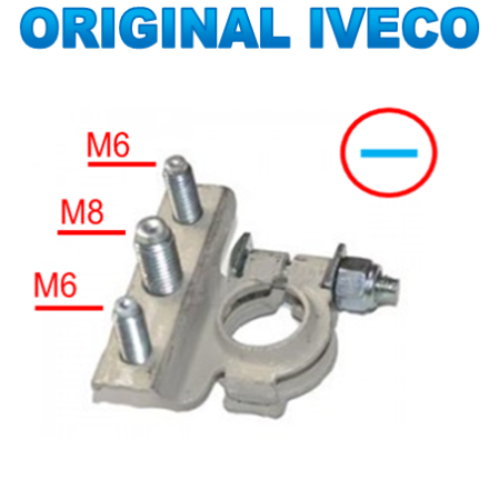 Iveco Daily IV an 2006-2011 - Borna Acumulator ( - ) Iveco Daily an 01.1990 - 03.2014