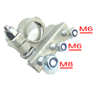 Borna Acumulator ( + ) Fiat Ducato Fara Panou Sigurante an 07.2006 - 06.2014 [1]