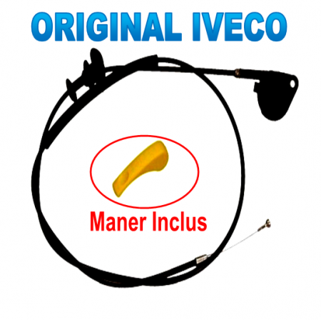 Iveco Daily IV an 2006-2011 - Cablu, Maner, Clapeta, Capota, Motor, Buton, 5801899744, 5801899747, 3801993