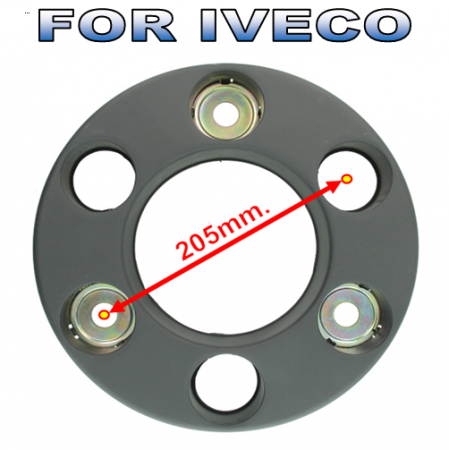 Iveco Daily V an  2011-2014 - Capac Janta Iveco Daily 6,5 Tone an 01.1990 - 03.2014