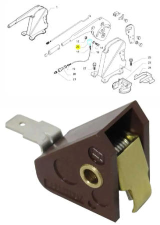 Comutator Frana Mana Iveco Daily an 05.1999 - 03.2014 [1]