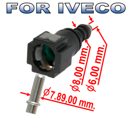 Iveco Daily IV an 2006-2011 - Cuplaj Combustibil Daily an dupa - 01.1990