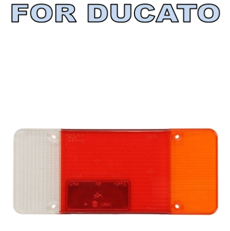 Citroen Jumper, Fiat Ducato, Peugeot Boxer - Geam Lampa Stop Dreapta Fiat Ducato an 03.1994 - 06.2006