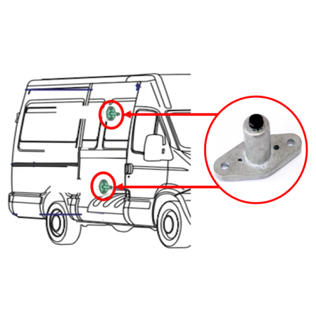 Ghidaj Usa Culisanta Iveco Daily an 05.1999 - 01.2019 [3]