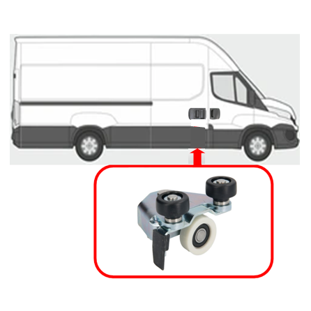 Ghidaj Usa Culisanta Iveco Daily an 05.1999 - 05.2006 [6]