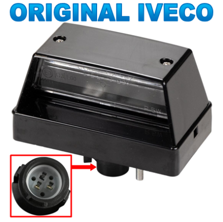 Iveco Daily V an  2011-2014 - Lampa Iluminare Numar Iveco Daily an dupa - 01.1990