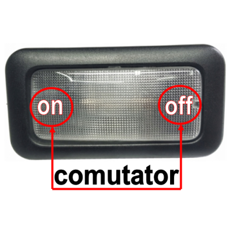 Lampa Interioara Iveco Daily an dupa - 05.1999 [1]