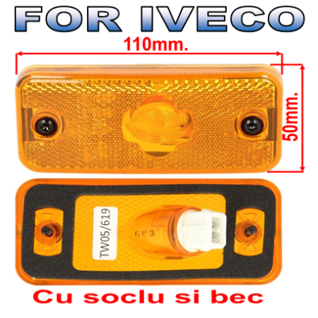 Iveco Daily III an 1999-2006 - Lampa Laterala Iveco Daily an dupa 05.1999