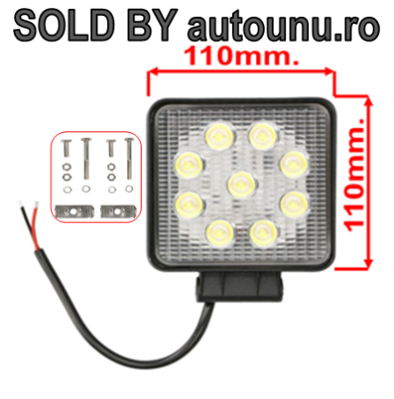 Iveco Daily VI an dupa-2014 - Lampa Led Universala Pentru Mers Inapoi