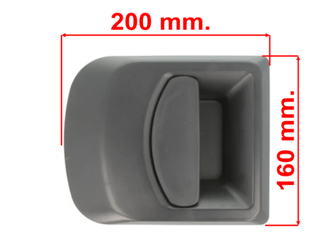 Maner Usa Exrerior Stanga Iveco Daily an 05.1999 - 03.2014 [1]
