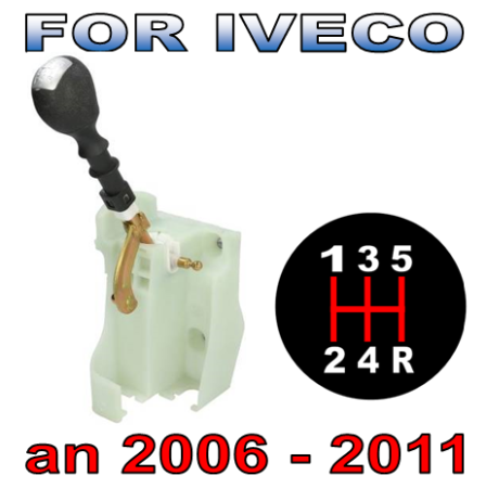 Iveco Daily IV an 2006-2011 - Maneta ( Levier ) Schimbator 5 Viteze Iveco Daily IV an 05.2006 - 08.2011
