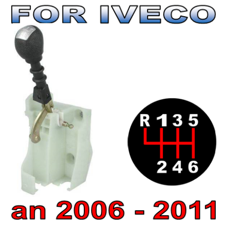 Iveco Daily IV an 2006-2011 - Maneta ( Levier ) Schimbator 6 Viteze Iveco Daily IV an 05.2006 - 08.2011