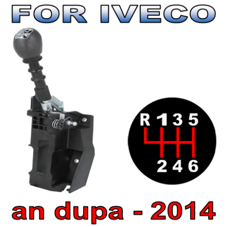 Iveco Daily V an  2011-2014 - Maneta Schimbator 6 Viteze Iveco Daily an dupa - 08.2011