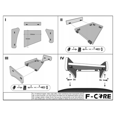 Masa Bord Iveco Daily III an 05.1999 - 05.2006 [3]
