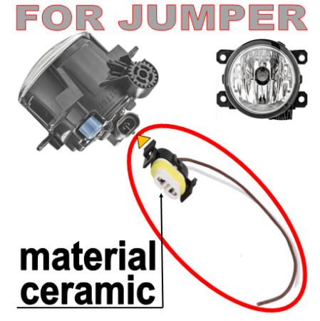 Citroen Jumper, Fiat Ducato, Peugeot Boxer - Mufa Proiector Stanga Sau Dreapta Citroen Jumper dupa - 06.2014