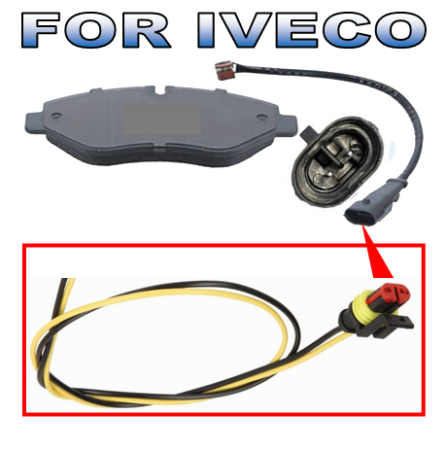 Iveco Daily II an 1990-1999 - Mufa Reparatie Senzor Frana Iveco Daily an dupa - 01.1990