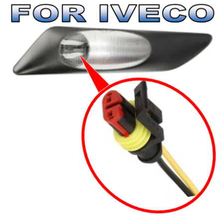 Iveco Daily III an 1999-2006 - Mufa Semnal Alb Iveco Daily an 05.1999 - 05.2006