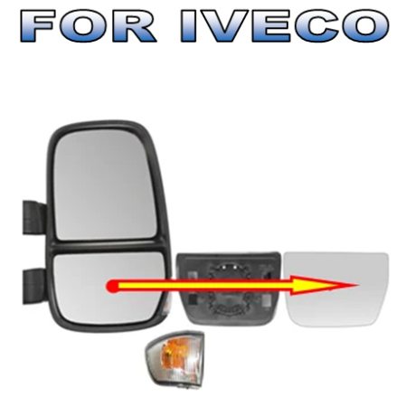 Iveco Daily V an  2011-2014 - Geam Oglinda Dreapta Jos Iveco Daily an dupa - 05.2006