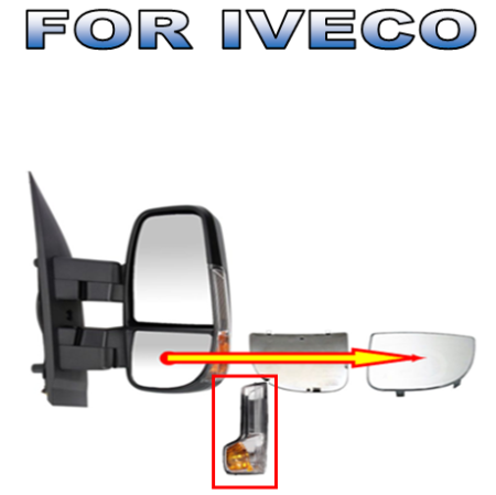 Geam Oglinda Dreapta Jos Iveco Daily VI ( an dupa - 03.2014 ) [0]