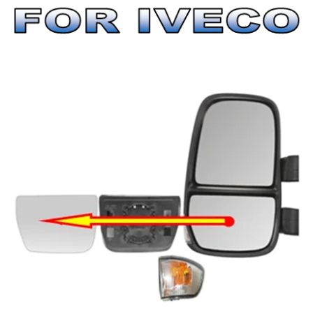 Iveco Daily V an  2011-2014 - Geam Oglinda Stanga Jos Iveco Daily an dupa - 05.2006